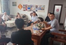 山东曹县倪集乡党委书记张海燕一行慰问巴西冀鲁同乡总会会长程海涛一家