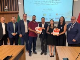 福斯市“中文日”添新章:圣保罗亚洲文化中心捐赠华文书籍,共筑中巴友谊桥梁