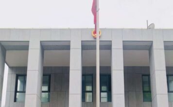 巴西华人协会新一届领导班子拜访中国驻圣保罗总领事馆合影