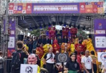 驻圣保罗副总领事谢炎村出席中国文化节开幕式。图片来源：中华人民共和国驻圣保罗总领事馆