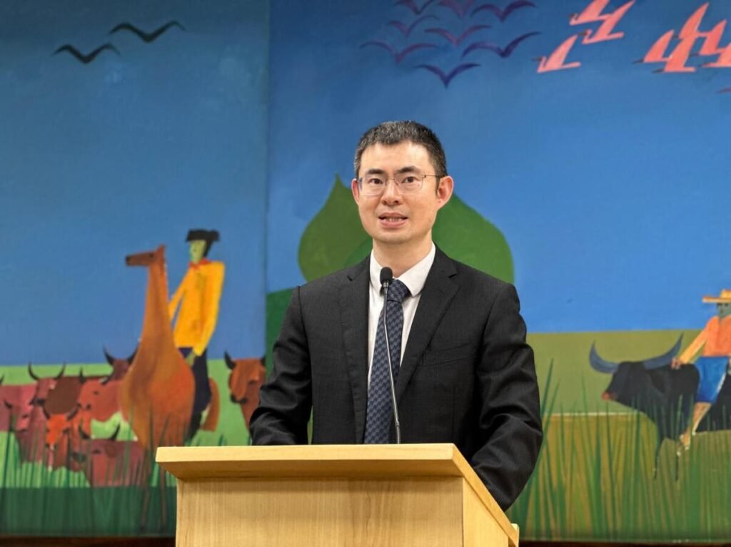 圣保罗市议会第十届中国移民日庆祝活动现场。图片来源：中华人民共和国驻圣保罗总领事馆