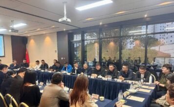 巴西—浙江经贸交流座谈会现场。图片来源：南美侨报