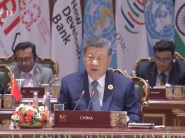 习近平出席金砖国家领导人第十八次会晤第一阶段会议并发表重要讲话