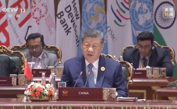 习近平出席金砖国家领导人第十八次会晤第一阶段会议并发表重要讲话